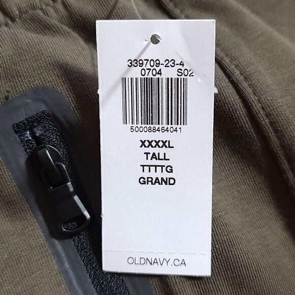 New With Tag Old Navy Size XXXXL Tall Dynamic Fleece Jogger Sweatpants For Men - Picture 7 of 7